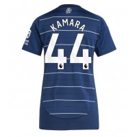 Maglia Calcio Aston Villa Boubacar Kamara #44 Terza Divisa Donna 2024-25 Manica Corta